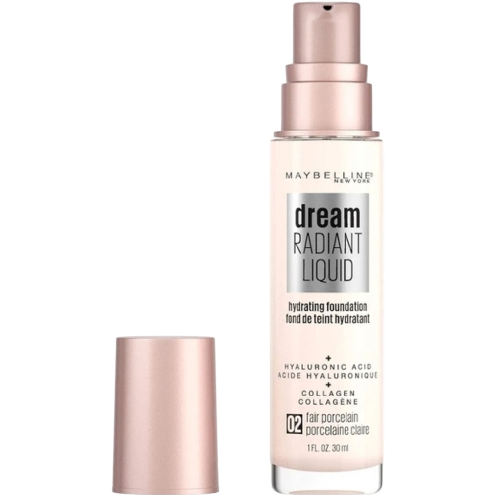 Maybelline Dream Radiant Liquid Medium Coverage, 02 Fair Porcelain